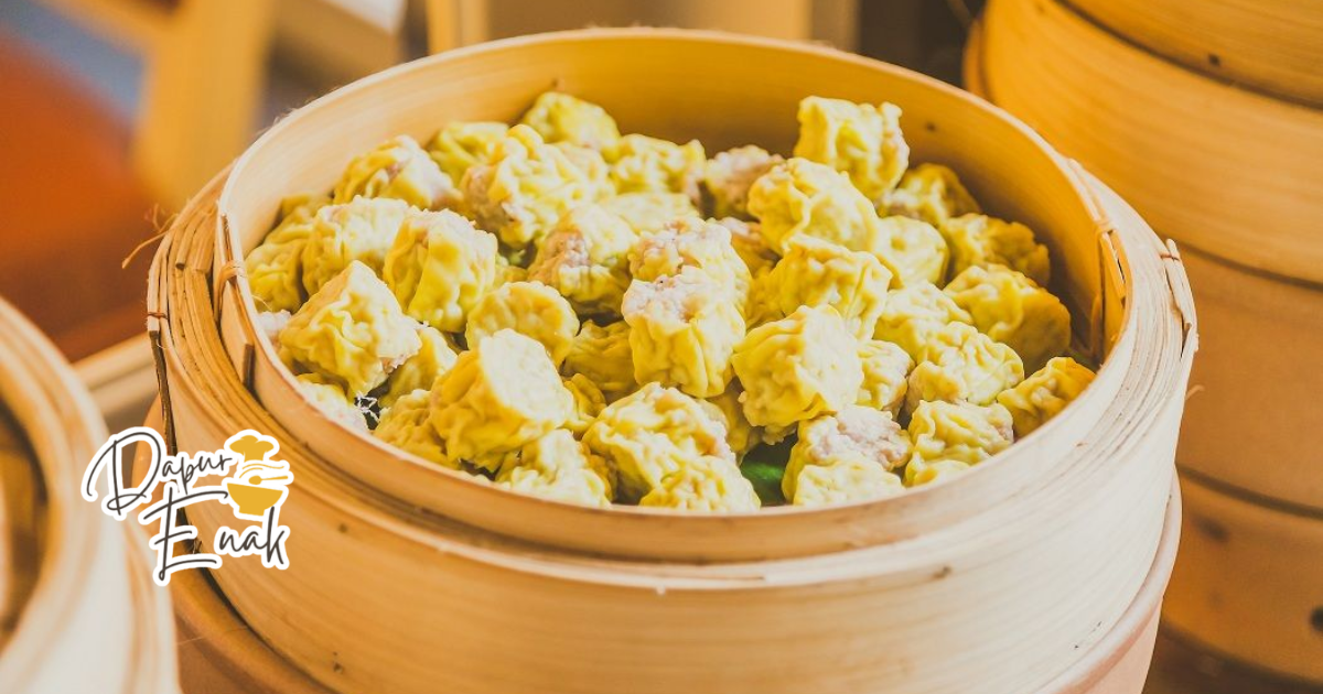 Kukusan Bambu Rahasia Dimsum Lebih Lezat Dimsum nikmat dikukus menggunakan kukusan bambu