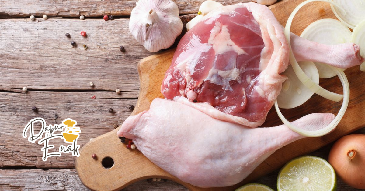 Warna Daging Bebek Segar Yang Perlu Diketahui Daging bebek segar siap olah, warna daging bebek menawan