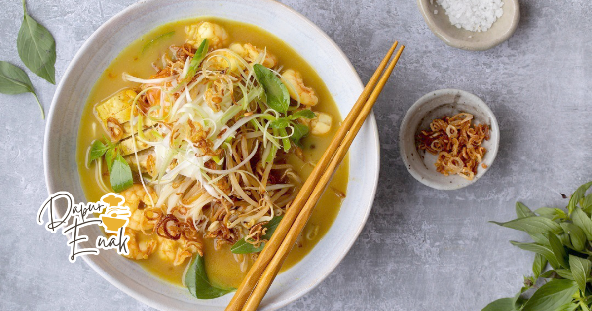 Kelezatan Mie Laksa Betawi Khas Nusantara Mie laksa betawi kuah kental, aroma rempah menggoda