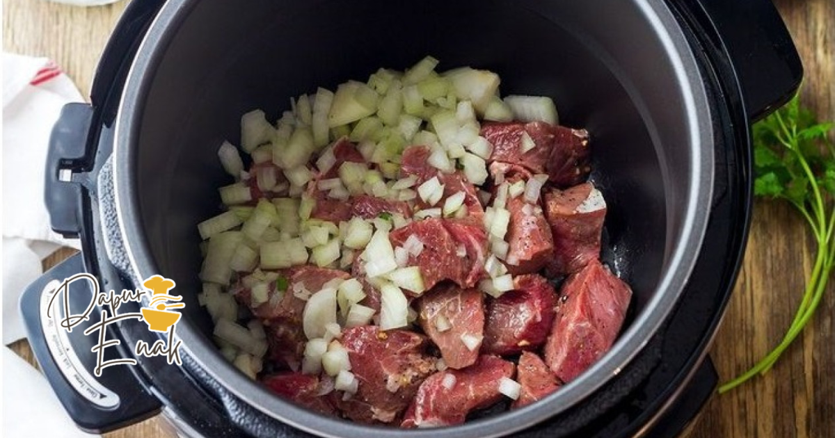 Panci Presto Rendang Alat Masak Praktis Panci presto rendang untuk memasak empuk dan hemat waktu