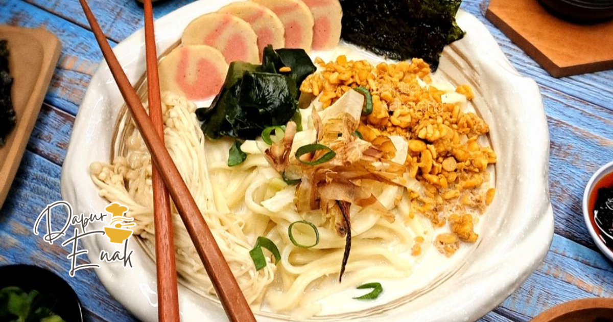 Resep Udon Miso Hidangan Mi Jepang Lezat Resep Udon Miso dengan kuah gurih khas Jepang