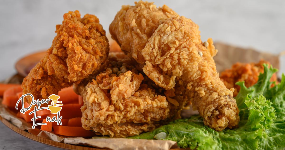 Resep Ayam Goreng Crispy Renyah dan Gurih Resep ayam goreng crispy dengan tekstur renyah