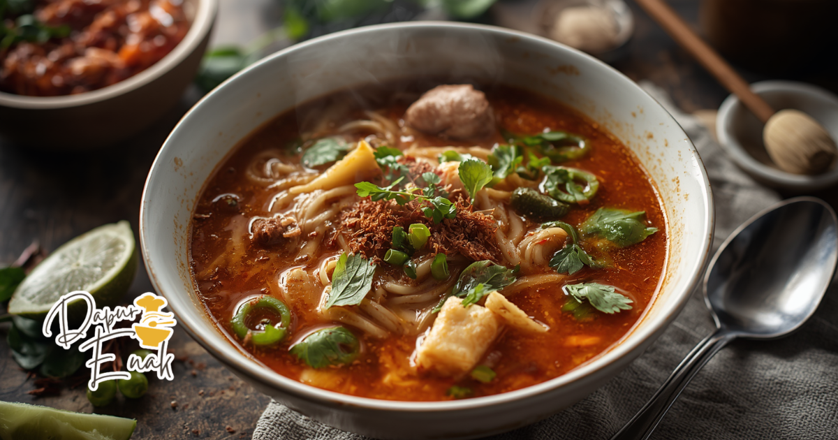 Eksplorasi Cita Rasa Laksa yang Khas Kelezatan Sensasi Rasa Laksa dalam sajian berkuah